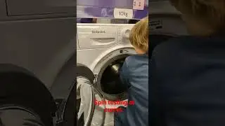 Spin testing washing machines at Currys