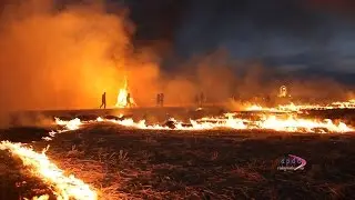 Procesión del Fuego,  Vírgen de Peñahora. 2016