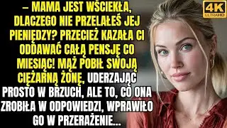 Mama jest wściekła, dlaczego nie przelałeś jej pieniędzy  Przecież kazała ci oddawać całą pensję co