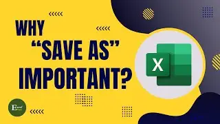 How to Save an Excel Workbook for the First Time
