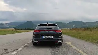 Kia proceed GT custom exhaust.