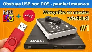 Obsługa pamięci masowych USB pod DOS. Korzystaj z nowoczesnych napędów USB na retro PC!