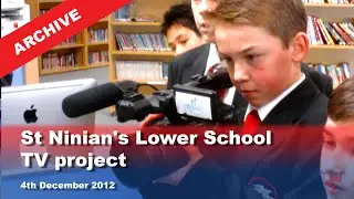 IoM TV archive: St Ninian's Lower School TV project: 4.12.2012