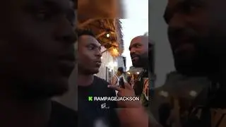 Rampage Jackson Needs A 2nd DNA Test For His Son! 😂  #shorts #ufc #dna #rampage #kick