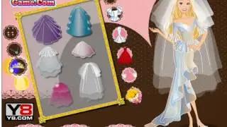 Barbie Bride Dress Up game