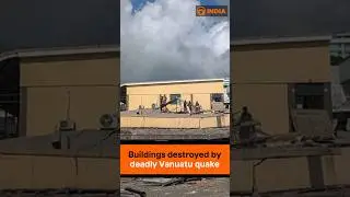 Buildings destroyed by deadly Vanuatu quake