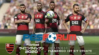 PES 2020 - DLC 6.0 - Faces, Elencos dos times brasileiros e outros detalhes