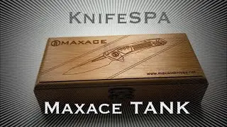 Шикарный Maxace Tank мощь и элегантность / Knife SPA Folding knives