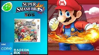 🎮 &iquest;C&oacute;mo Corre Super Smash Bros 3DS en Lime3DS? | RX 550 + i5 4460 🚀✨