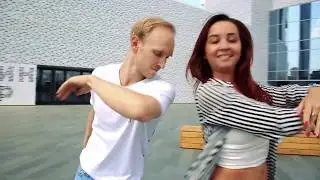 Happy couple. Yury & Taty are dancing zouk