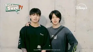 Are You Sure?! | Jimin and Jung Kook's Special Message | Disney+ Singapore
