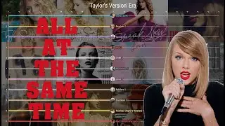 Taylor Swift - Billboard 200 Chart History All At The Same Time (2006 - July 2022)