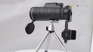 40X60 Single Binoculars Outdoor Low Light Night Vision Camera Mobile Telescope