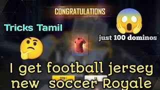 I get soccer Royal for 100 dominos in free fire Tamil || tricks 100% working