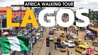 THIS IS LAGOS NIGERIA🇳🇬 Africas Largest City 4K Walking Tour.