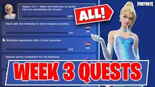 Как *ЛЕГКО* выполнить все задания 3-й недели в Fortnite Chapter 7