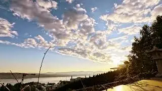 Extended Sunrise Over Lake Zurich | Slow Clouds and Golden Reflections