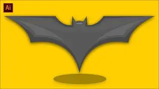 MAKE A BATMAN LOGO VECTOR ART! DESIGN IN [ILLUSTRATOR]