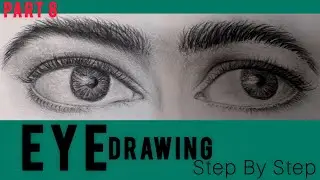 😱How to Draw a Realistic Eyes – Step by Step Easy Tutorial (Part 8)