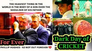 Remember The Name Philip Hughes, world dark day of cricket.Philiphuges death after bouncer #cricket