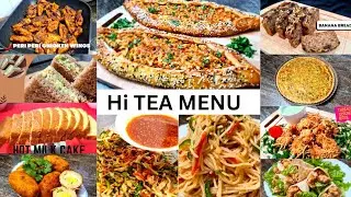 Special Hi Tea Complete Menu | 10 Hi Tea Recipes For Party | Hi Tea Menu Ideas