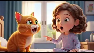 the talking cat story - bedtime story for Kids