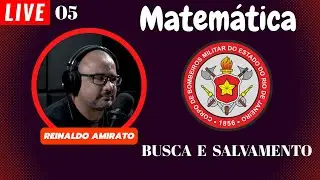 🔴[LIVE 05] Matemática CBMERJ Banca Idecan