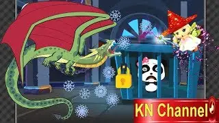 Trò chơi KN Channel BÚP BÊ GIẢI CỨU GẤU CON TRONG LÂU ĐÀI HẮC ÁM tập cuối | BÉ TẬP LÀM PHÙ THỦY