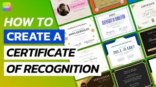 How to Create a Certificate of Recognition