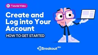 How To Create and Log into Your Account - Breakout EDU Tutorial