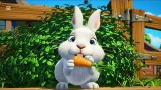 Bubu the bunny adventure of bubu life when his hungry #funny #viral best animation story