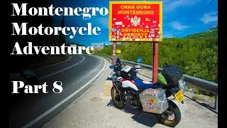 Riding North along the coast of Croatia - Montenegro Motorcycle Adventure Part 8