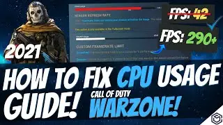 🔧HOW TO FIX VRAM USAGE IN WARZONE ✅ The Ultimate GUIDE 2021!