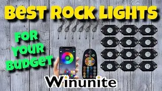 The Winunite 12 piece RGBW Rock Light Kit From Amazon Is A Great Budget Buy!
