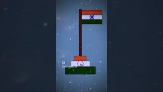 Indian flag using python code, wishing republic day in coding style 