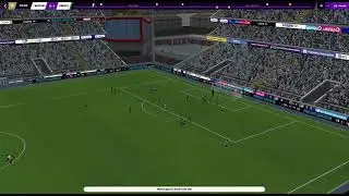 Vanzie goal after ball stops on corner flag!