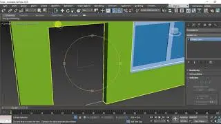 Lecture  07 - 3Ds Max  بناء شباك وباب بطريقة بسيطة