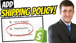 🛒 Shopify Shipping Policy Guide 2025 ✍️ | Step-by-Step Setup Tutorial 📦