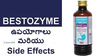 Bestozyme Syrup Syrup Uses and Side Effects in Telugu | Cough Syrup, Dry Cough Syrup