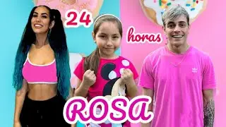 24 HORAS COMIENDO ROSA