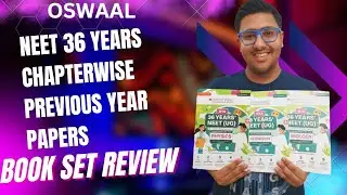 Oswaal NEET Physics/Chemistry/Biology 36 Years Chapterwie/Topicwise Previous Year Papers Book Review