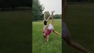 How to do a Front- handspring#flip #tumbling #sports #challenge #teamsports #learn gymnastics
