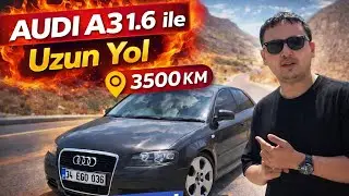 Audi A3 1.6 Uzun Yol Performansı ve Yakıt Tüketimi: Doğu Turu Vlogu !