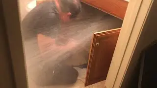 plumber causes major flood..