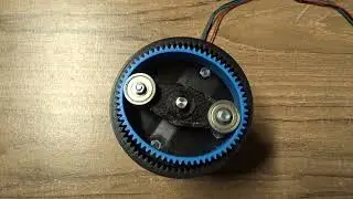 Demo Concept strain wave gear with 70 teeth