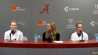 LSU Post Meet: Ashley Johnston, Lilly Hudson & Rachel Rybicki