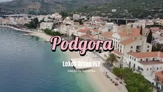 Podgora, Croatia | 4K Winter DRONE Fly (1.1.2024)