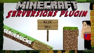 SERVERSIGNS PLUGIN || Met Wirelessredstone Tutorial [Nederlands/Dutch]