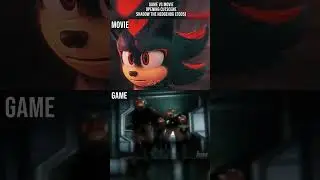 Вступительная заставка Shadow 2005 года в стиле фильма! Игра против фильма #sonic #3danimation #s...