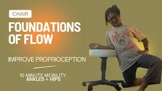 10-Min Mindful Mobility: Chair-Ankle & Hip Flow | Faith-Based Sol Soul Sole Movement
